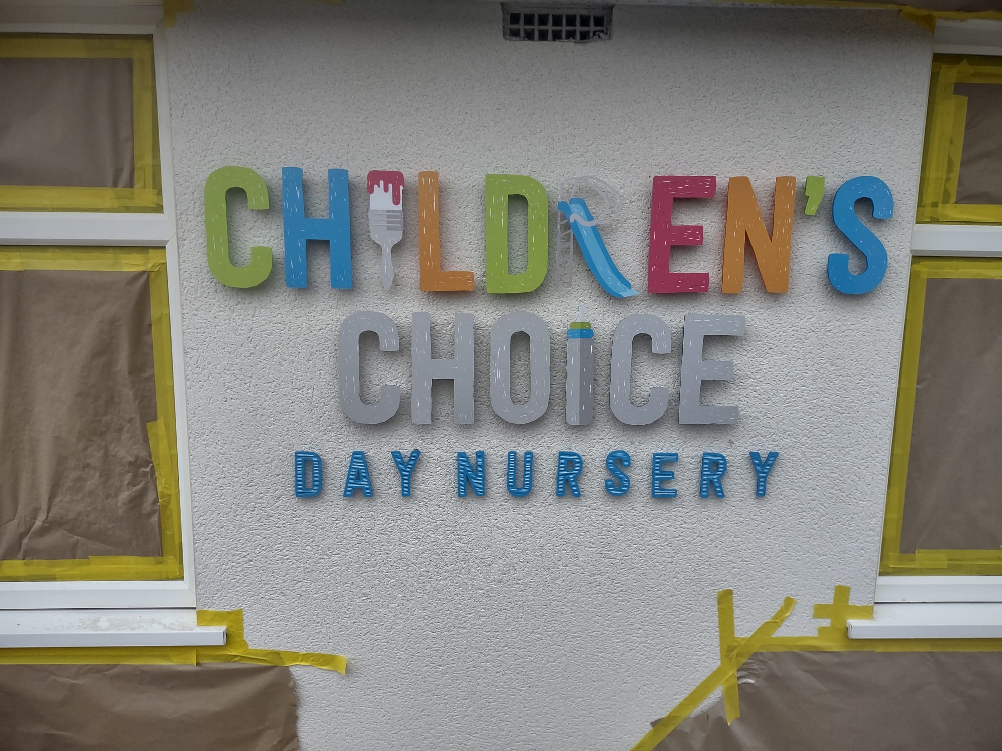 Exterior business signage finished for a sharper brand impression